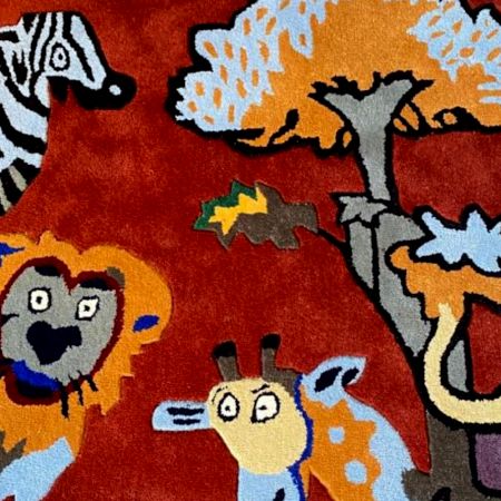 Hand Tufted Safari Wool Rug